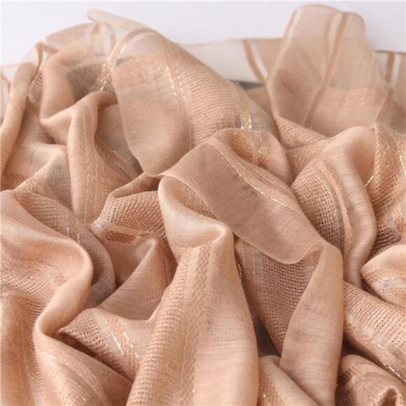 Elegant Soft Scarf Shawls Wraps Khaki - Picture 5 of 5